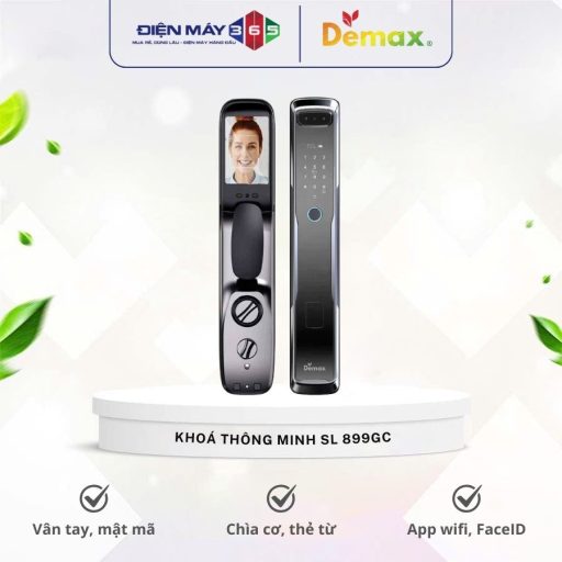 Khoa cua dien tu thong minh DEMAX SL899 GC