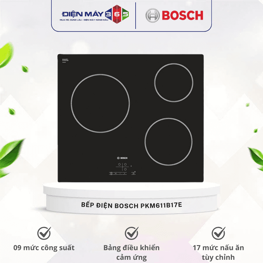 Bếp Điện Bosch PKM611B17E 3 Bếp Điện Bosch PKM611B17E