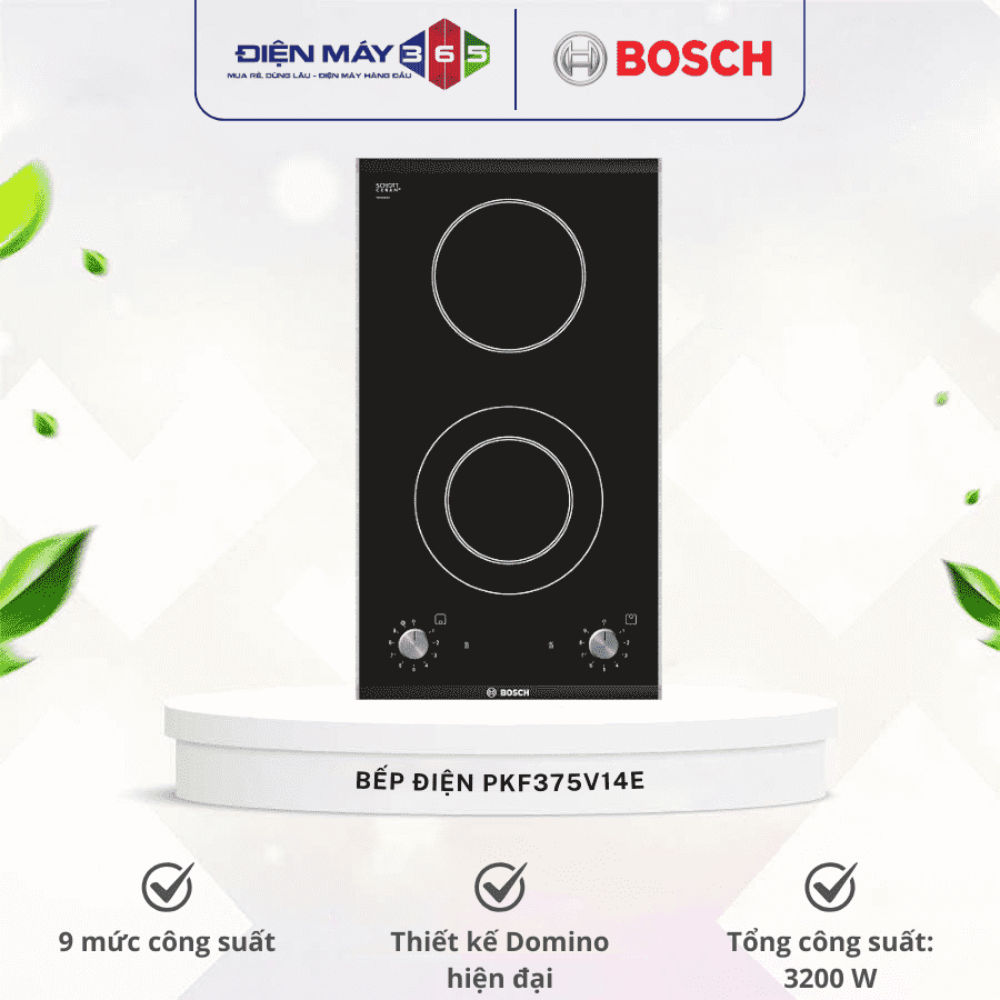 Bếp điện domimo BOSCH PKF375V14E 3 Bếp điện domimo BOSCH PKF375V14E