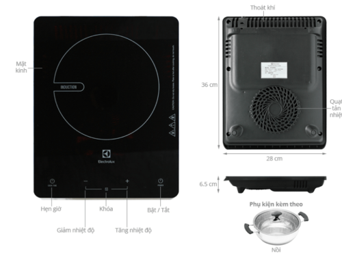 Bếp điện từ Electrolux ETD29KC 9 electrolux etd29kc 2