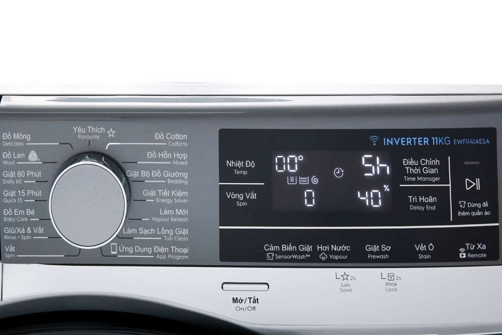 Máy giặt Electrolux EWF1141AESA 6 Máy giặt Electrolux EWF1141AESA - Ảnh 4