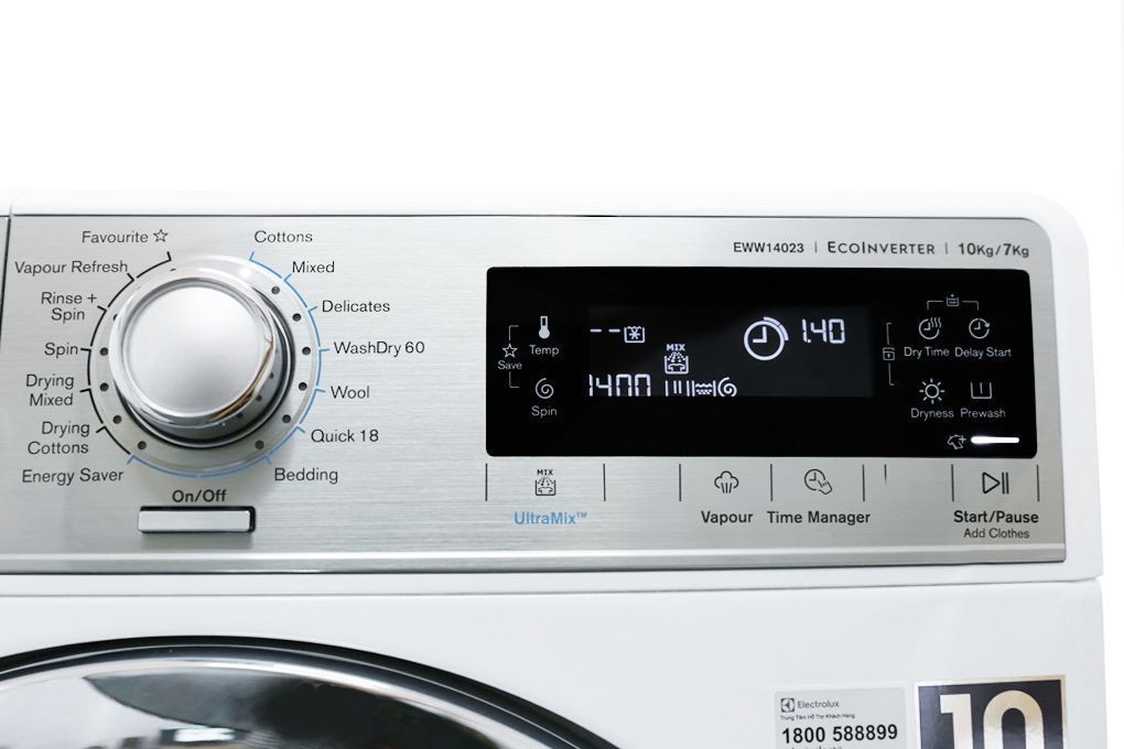 Máy giặt sấy Electrolux EWW14023 5 Máy giặt sấy Electrolux EWW14023 - Ảnh 3