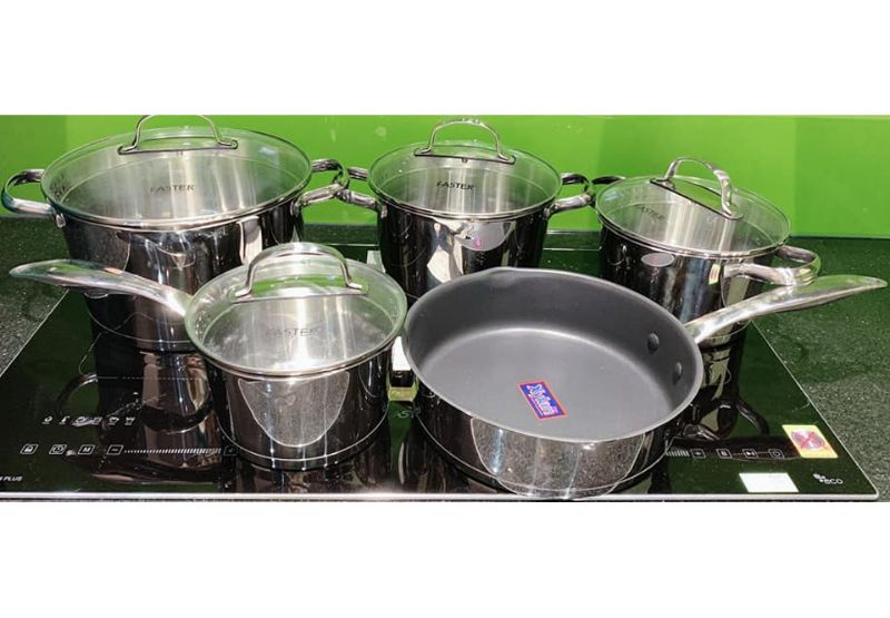 BỘ NỒI CHẢO FASTER ULTRA LUXURY 4 BỘ NỒI CHẢO FASTER ULTRA LUXURY - Ảnh 2