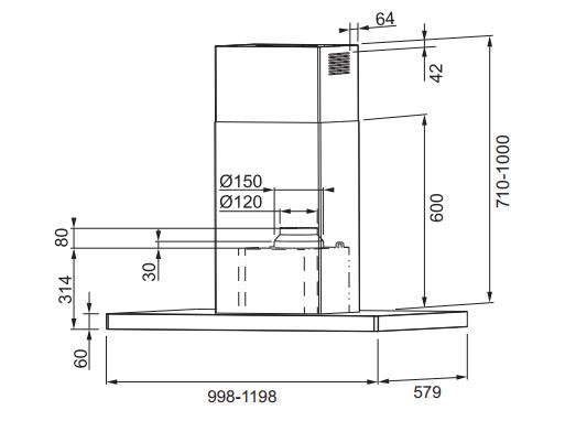 Máy hút Franke FCR 1225 I TC 110.0369.804 5 Máy hút Franke FCR 1225 I TC 110.0369.804 - Ảnh 3