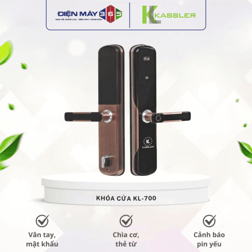 Khóa cửa vân tay thông minh Kassler KL-700