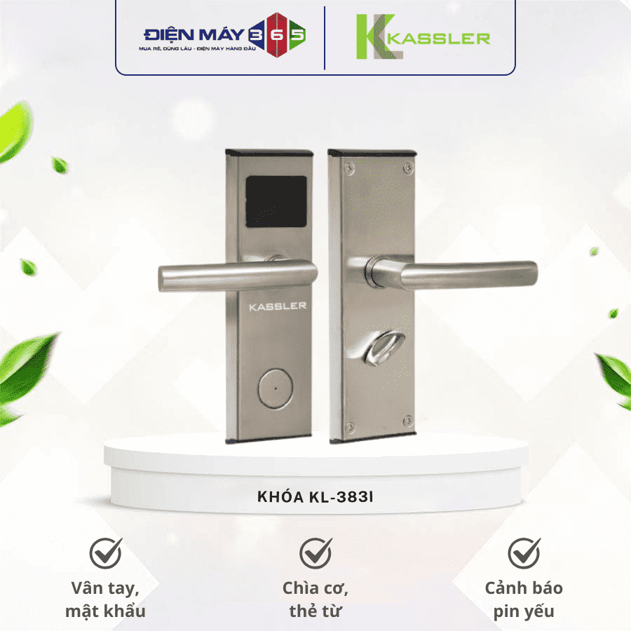 Khóa điện tử Kassler KL-383I 3 Khóa điện tử Kassler KL-383I