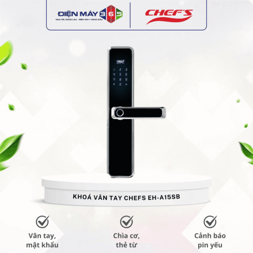 Khoá vân tay Chefs EH-A15SB