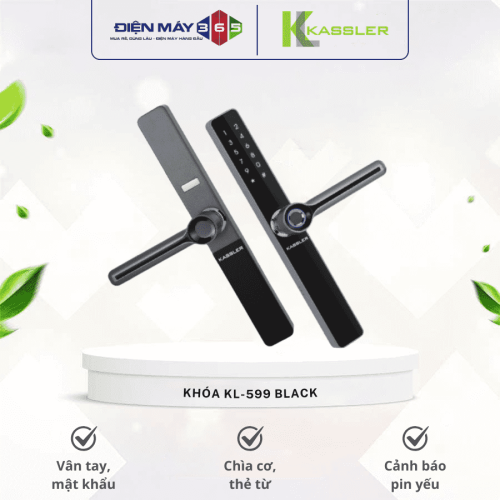 Khóa vân tay Kassler KL-599 Black