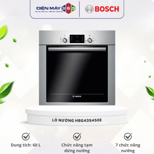 LÒ NƯỚNG BOSCH HBG43S450E