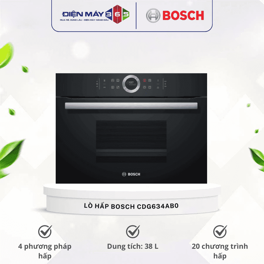 Lò hấp Bosch CDG634AB0 3 Lò hấp Bosch CDG634AB0