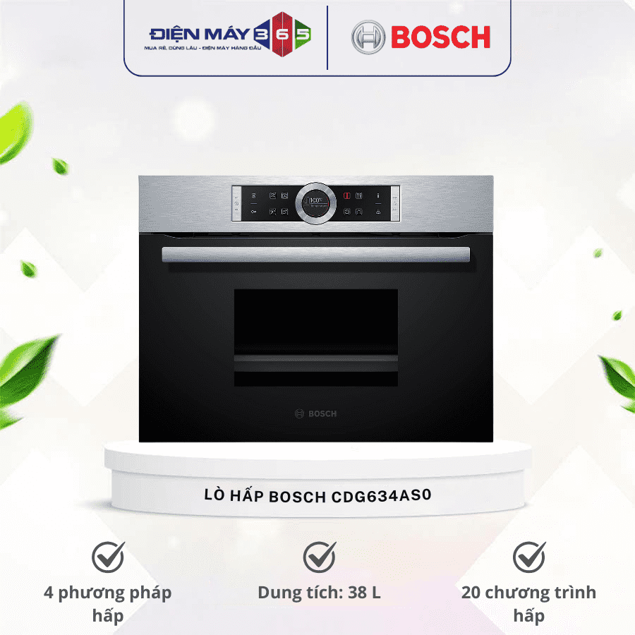 Lò hấp Bosch CDG634AS0 3 Lò hấp Bosch CDG634AS0