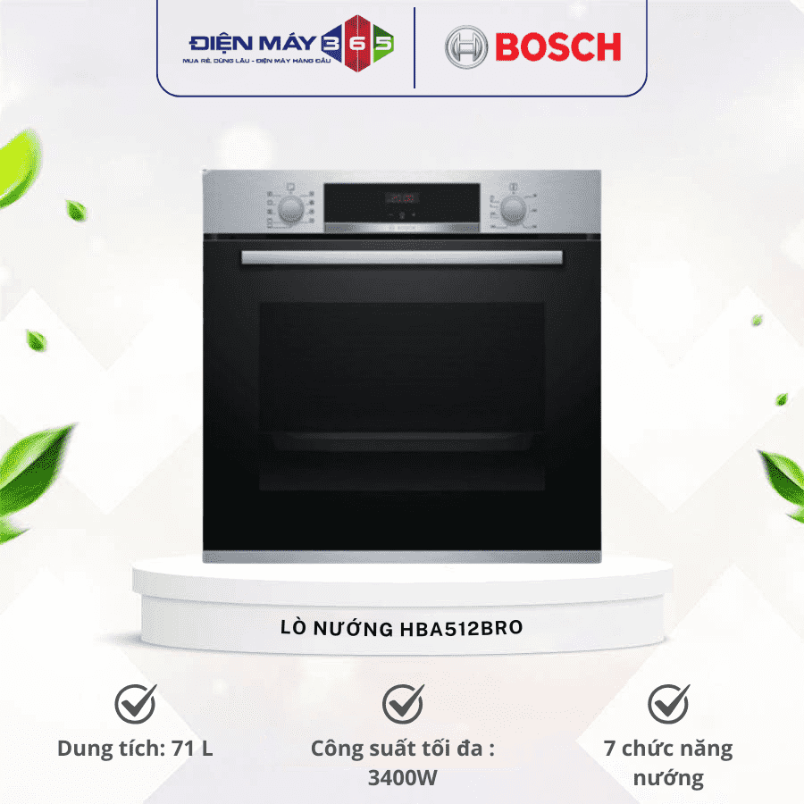 Lò nướng Bosch HBA512BRO 3 Lò nướng Bosch HBA512BRO