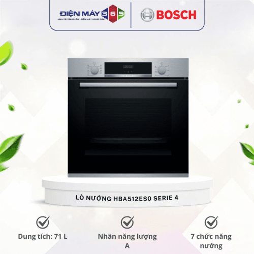 Lò nướng BOSCH HBA512ES0 Serie 4