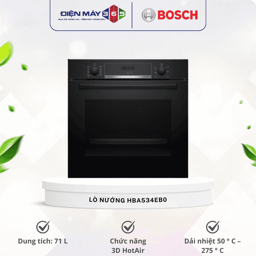 Lò nướng Bosch HBA534EB0 3 Lò nướng Bosch HBA534EB0