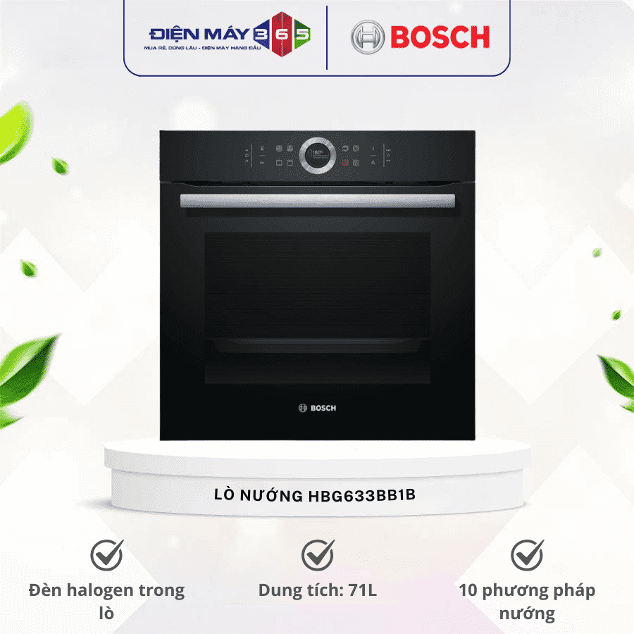 Lò nướng Bosch HBG633BB1B 2 Lò nướng Bosch HBG633BB1B