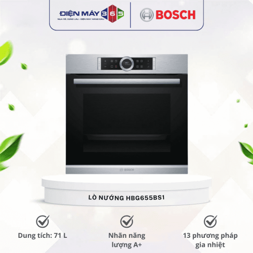 Lò nướng Bosch HBG655BS1