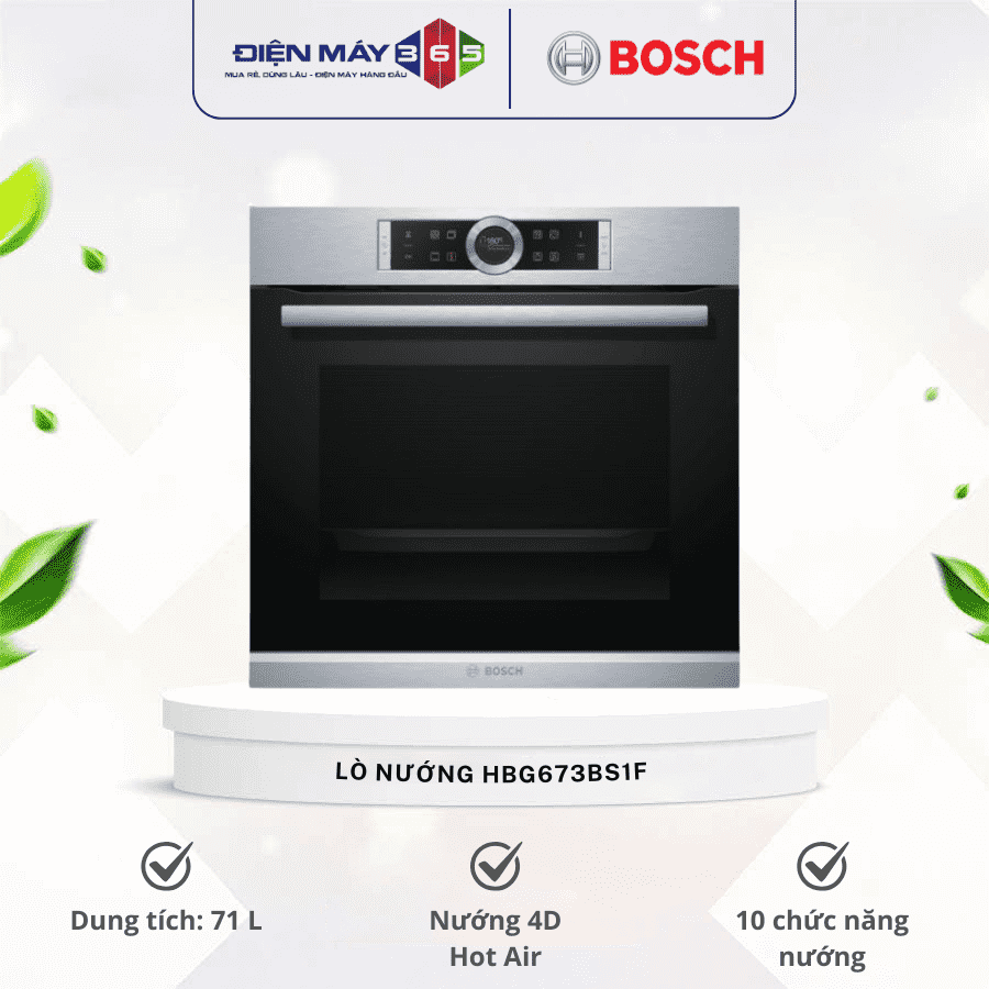 Lò nướng BOSCH HBG673BS1F 3 Lò nướng BOSCH HBG673BS1F
