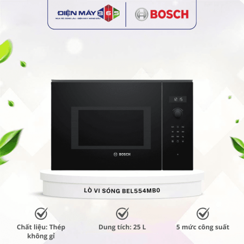 Lò vi sóng âm tủ Bosch BEL554MB0