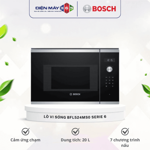 Lò vi sóng âm tủ Bosch BFL524MS0 Serie 6