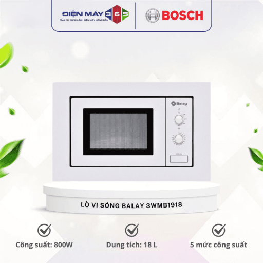 Lò vi sóng Bosch Balay 3WMB1918 8 lo vi song bosch balay 3wmb1918 optimized