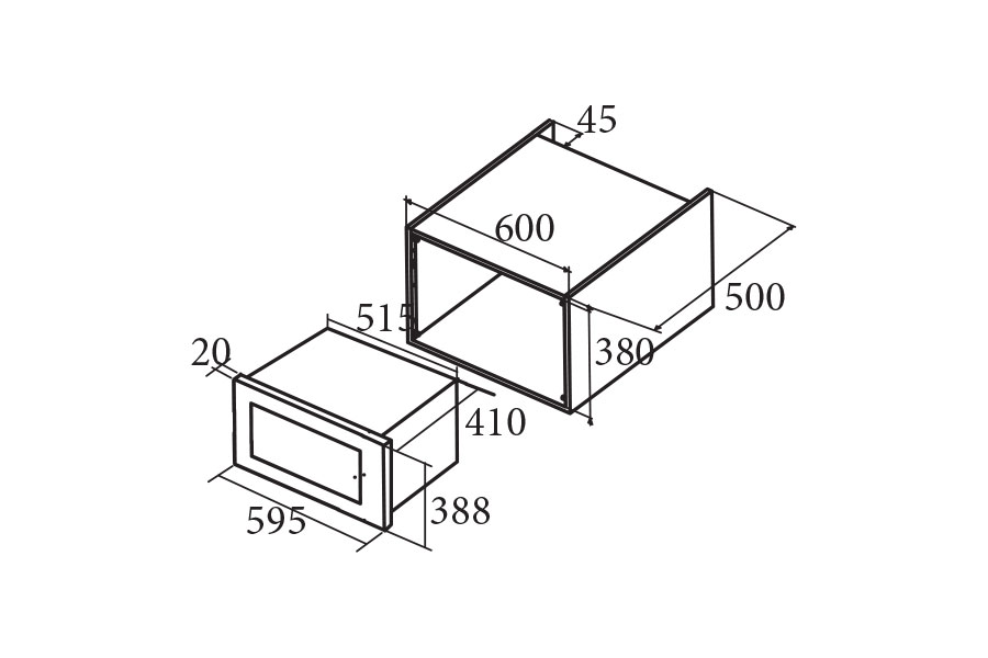 Lò vi sóng Cata MC 25 D ENC 4 Lò vi sóng Cata MC 25 D ENC - Ảnh 3