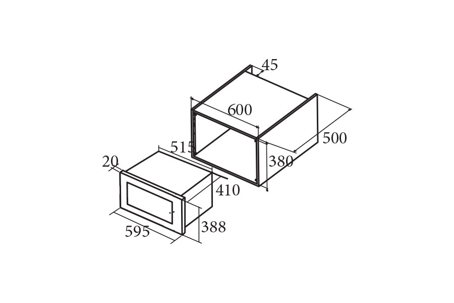 Lò vi sóng Cata MC 25 GTC WH 4 Lò vi sóng Cata MC 25 GTC WH - Ảnh 3