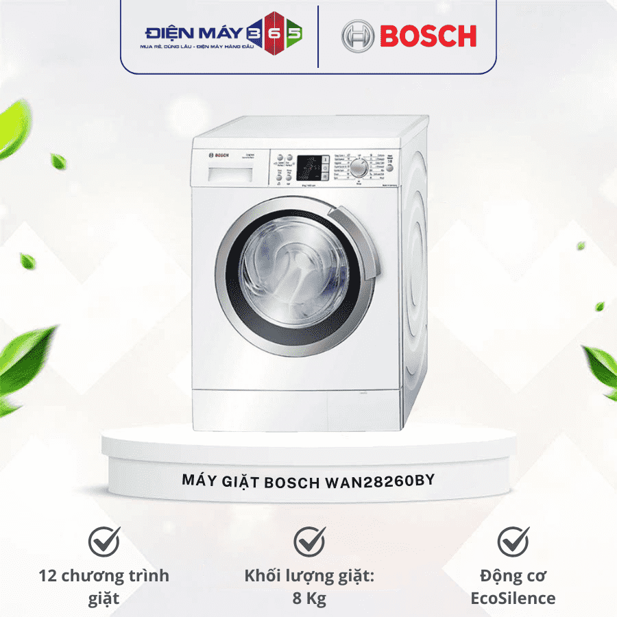 Máy giặt Bosch WAN28260BY 3 Máy giặt Bosch WAN28260BY