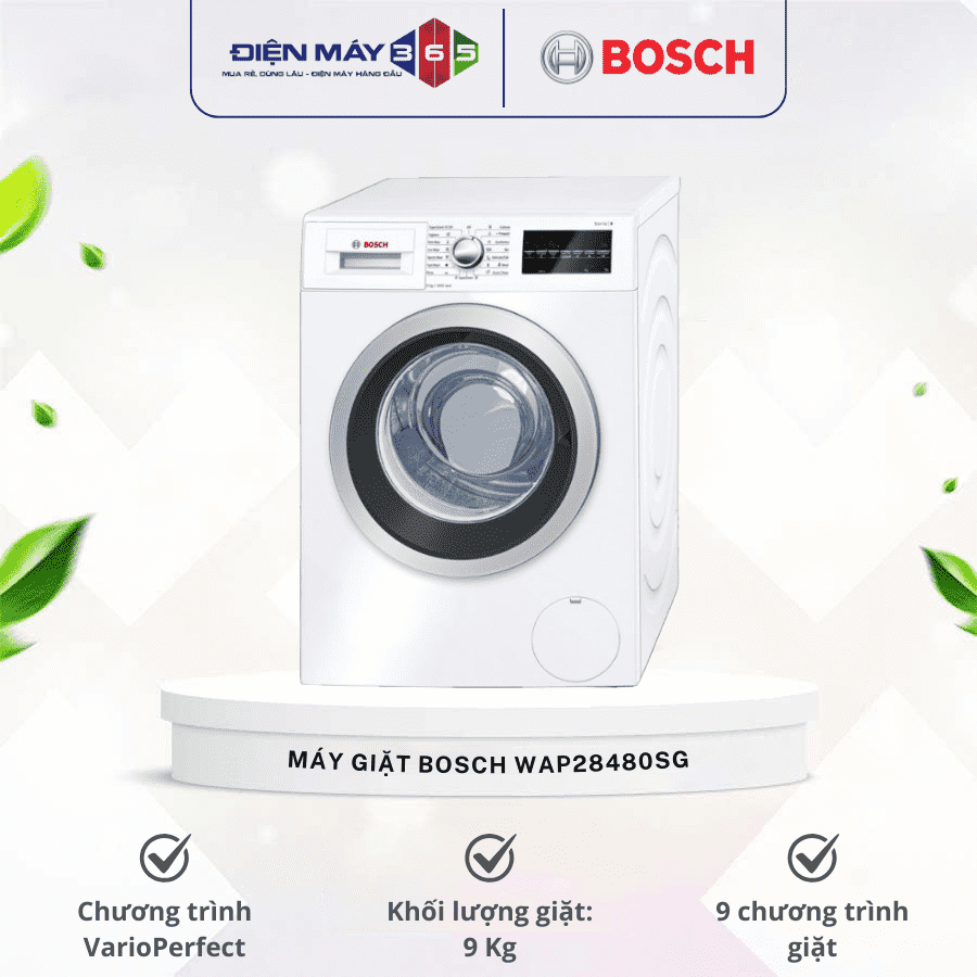 Máy giặt Bosch WAP28480SG 3 Máy giặt Bosch WAP28480SG