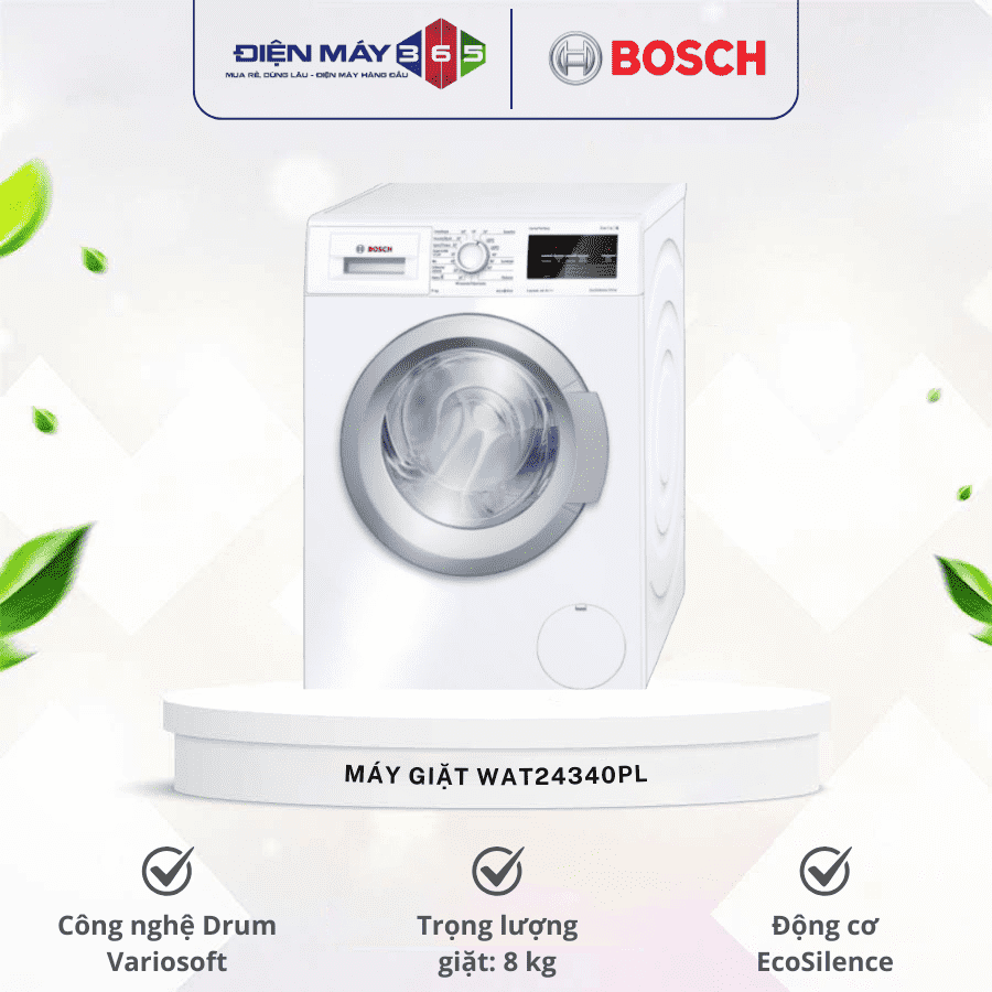 Máy giặt Bosch WAT24340PL 3 Máy giặt Bosch WAT24340PL