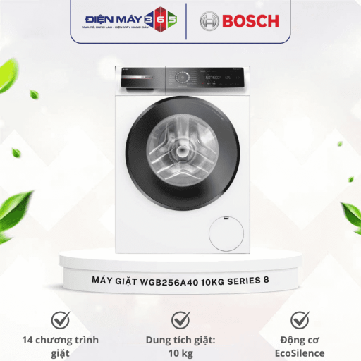 may giat bosch wgb256a40 10kg series 8 optimized