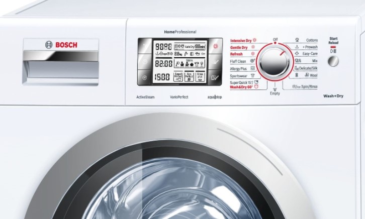 Máy giặt quần áo Bosch WVH30542EU 4 Máy giặt quần áo Bosch WVH30542EU - Ảnh 2