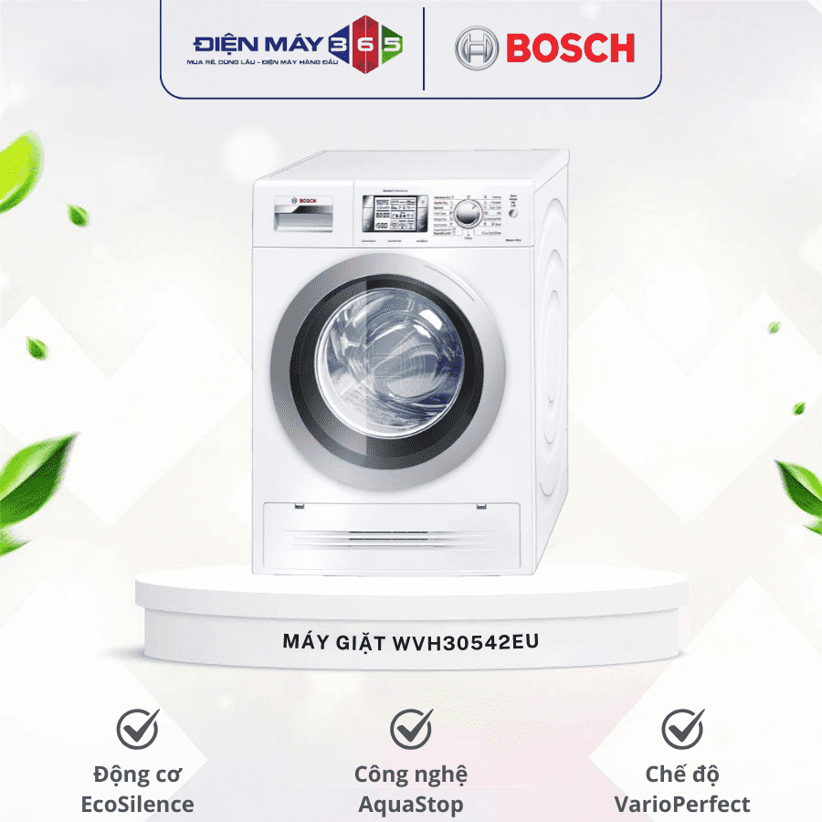 Máy giặt quần áo Bosch WVH30542EU 3 Máy giặt quần áo Bosch WVH30542EU