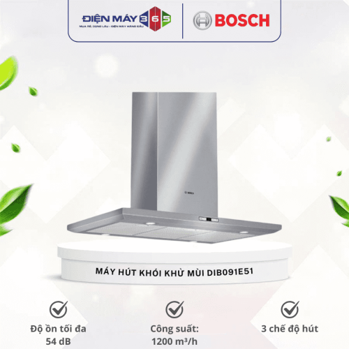 Máy hút khói khử mùi Bosch DIB091E51