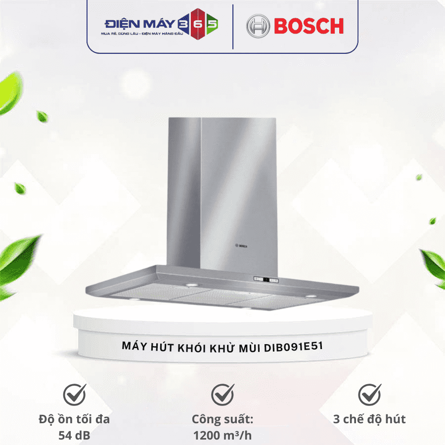 Máy hút khói khử mùi Bosch DIB091E51 3 Máy hút khói khử mùi Bosch DIB091E51