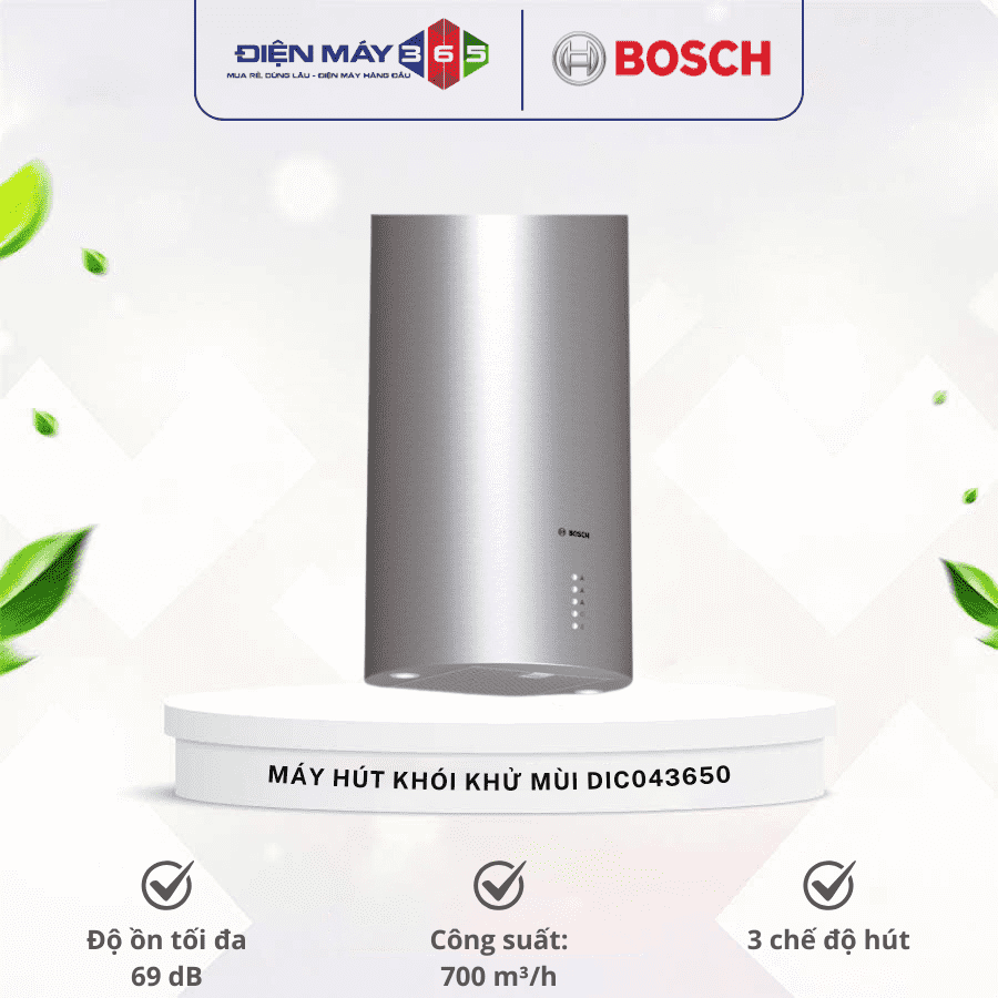 Máy hút khói khử mùi Bosch DIC043650 3 Máy hút khói khử mùi Bosch DIC043650