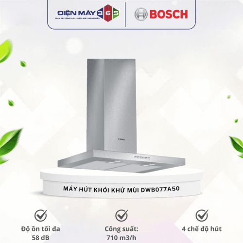 Máy hút khói khử mùi Bosch DWB077A50