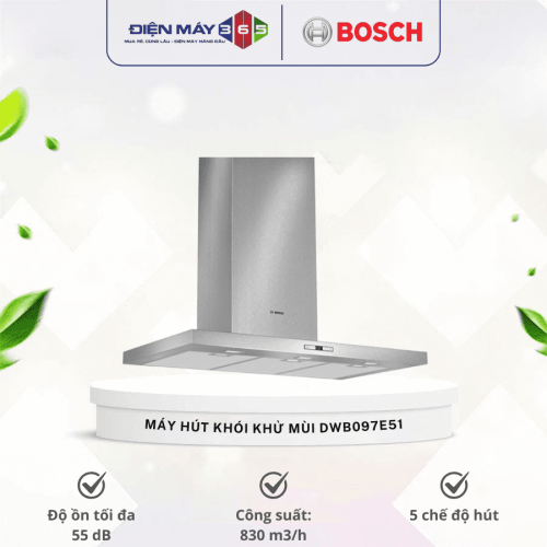 Máy hút khói khử mùi Bosch DWB097E51