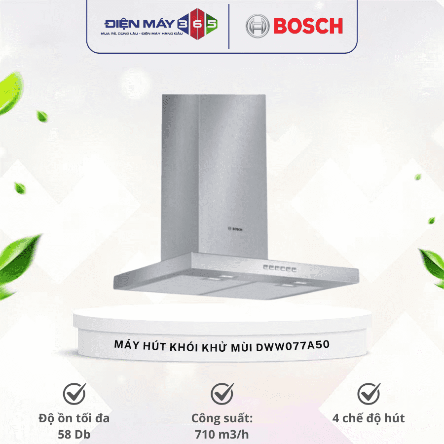 Máy hút khói khử mùi Bosch DWW077A50 3 Máy hút khói khử mùi Bosch DWW077A50