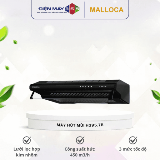 Máy hút khói khử mùi Malloca H395.7B 4 may hut khoi khu mui malloca h395 optimized.7b