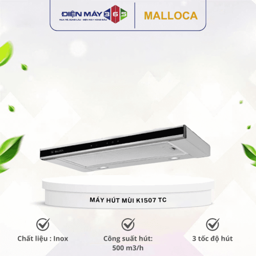Máy hút khói khử mùi MALLOCA K1507 TC