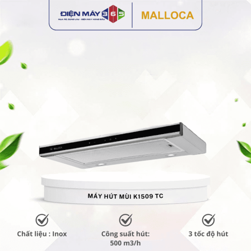 Máy hút khói khử mùi MALLOCA K1509 TC