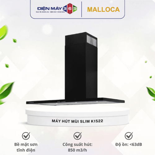 Máy hút khói khử mùi MALLOCA SLIM K1522
