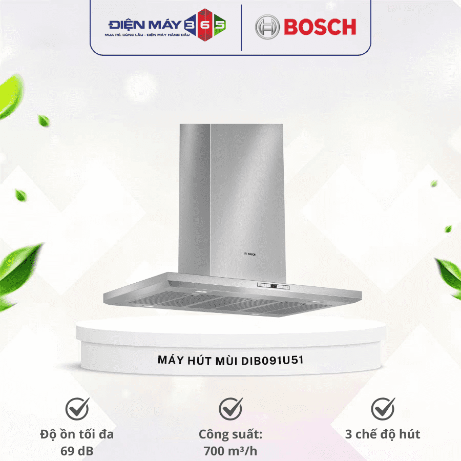Máy hút mùi Bosch DIB091U51 3 Máy hút mùi Bosch DIB091U51