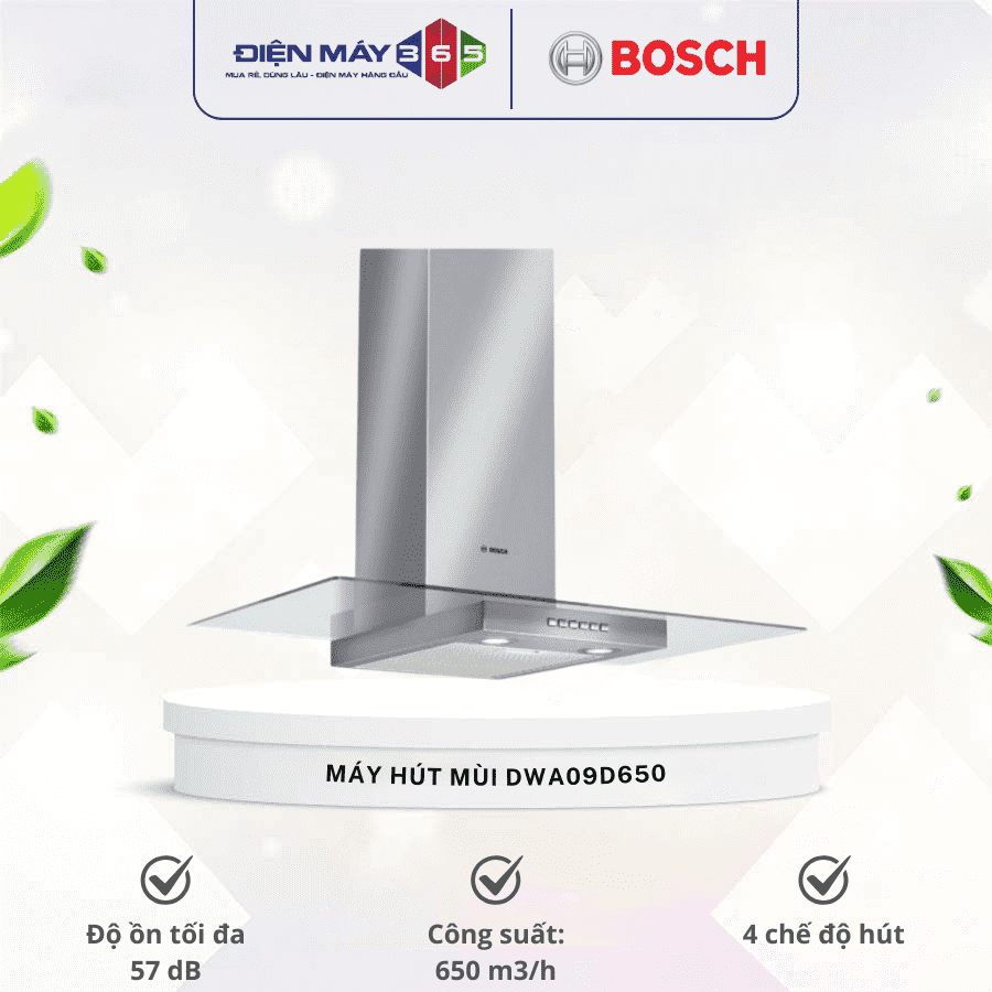 Máy hút mùi Bosch DWA09D650 3 Máy hút mùi Bosch DWA09D650