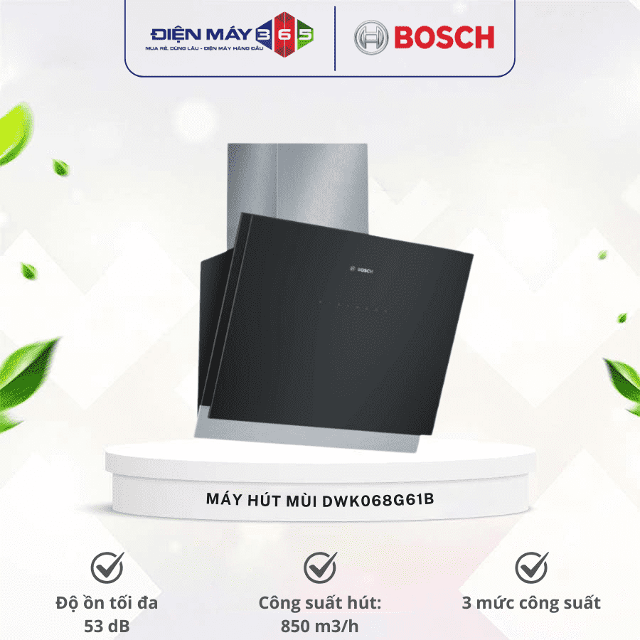 Máy hút mùi Bosch DWK068G61B 3 Máy hút mùi Bosch DWK068G61B