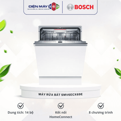 Máy rửa bát âm toàn phần Bosch SMV6ECX69E