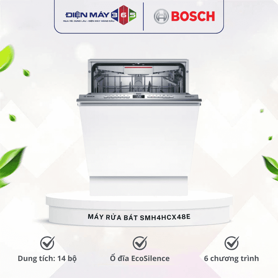 Máy rửa bát Bosch SMH4HCX48E 3 Máy rửa bát Bosch SMH4HCX48E