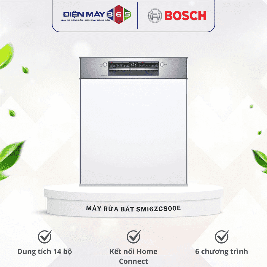 Máy rửa bát Bosch SMI6ZCS00E 3 Máy rửa bát Bosch SMI6ZCS00E