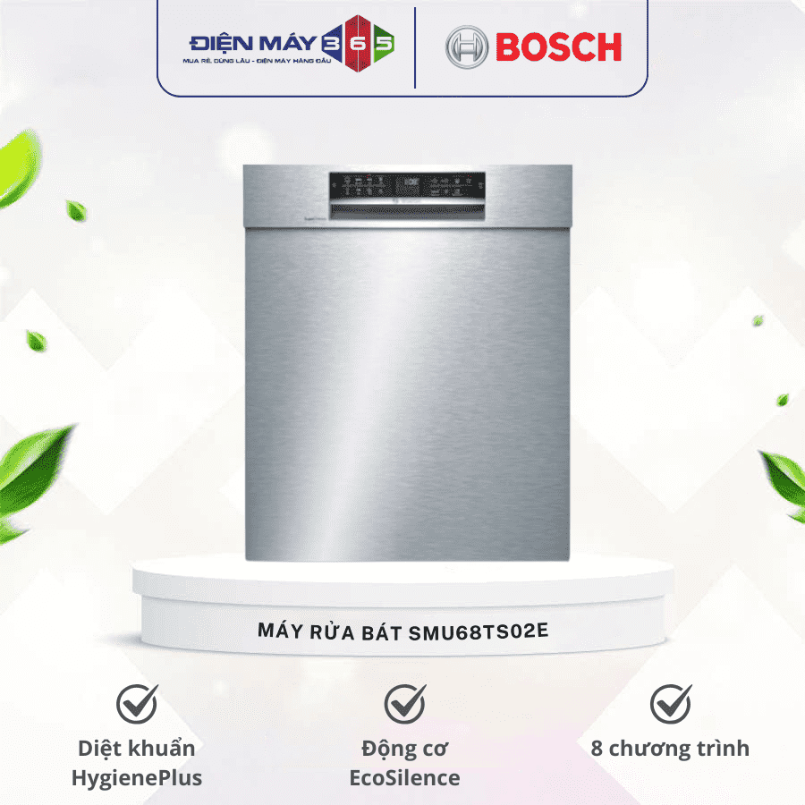Máy rửa bát Bosch SMU68TS02E 3 Máy rửa bát Bosch SMU68TS02E