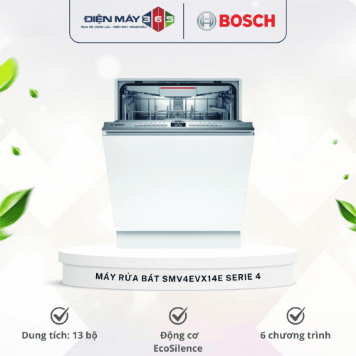 Máy rửa bát Bosch SMV4EVX14E Serie 4